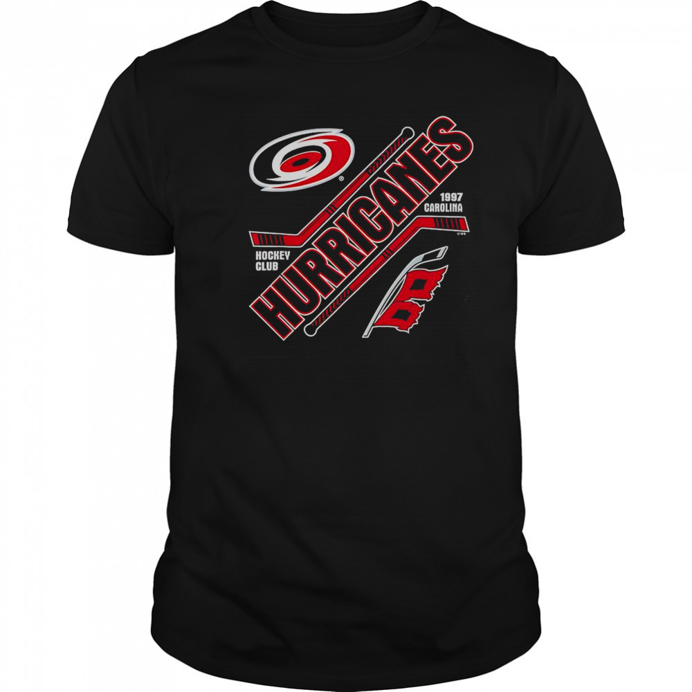 Hurricanes Force Black Officially Licensed Hockey T-Shirt