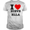 I Love Nieve Ella T-shirt