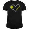 I Love Pickleball Cute Match T-Shirt