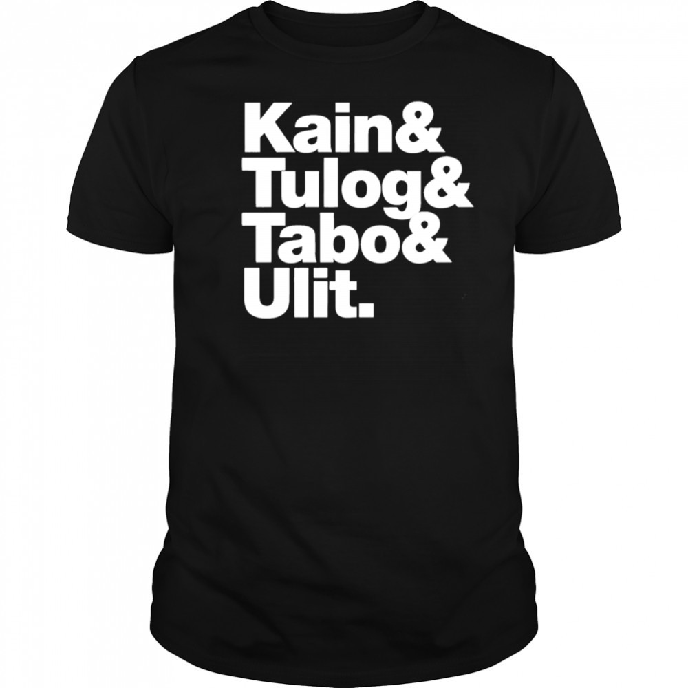 Illa Manila Kain Tulog Tabo shirt