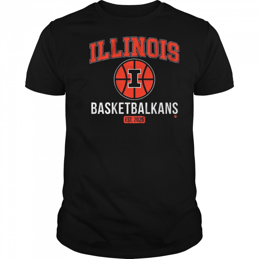 Illinois Basketbalkans Est 2025 Shirt