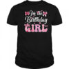 I'm The Birthday Girl 1st Birthday Family Pink Coquette Bow shirt