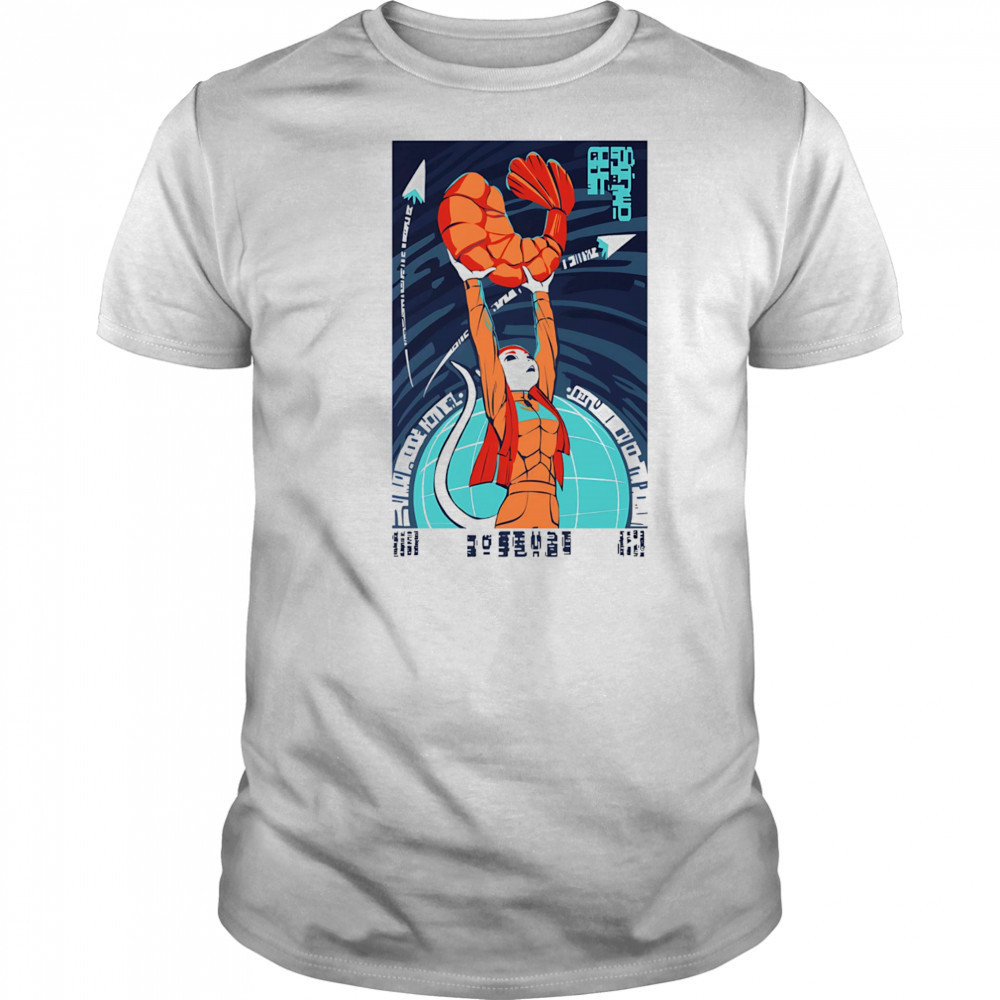 In Shrimp we trust shirt
