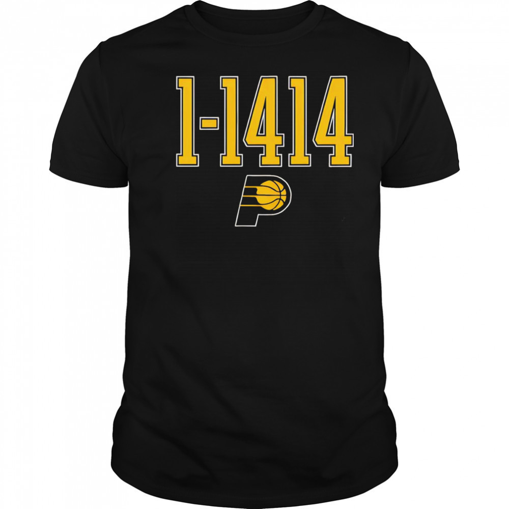 Indiana Pacers 1-1414 basketball shirt