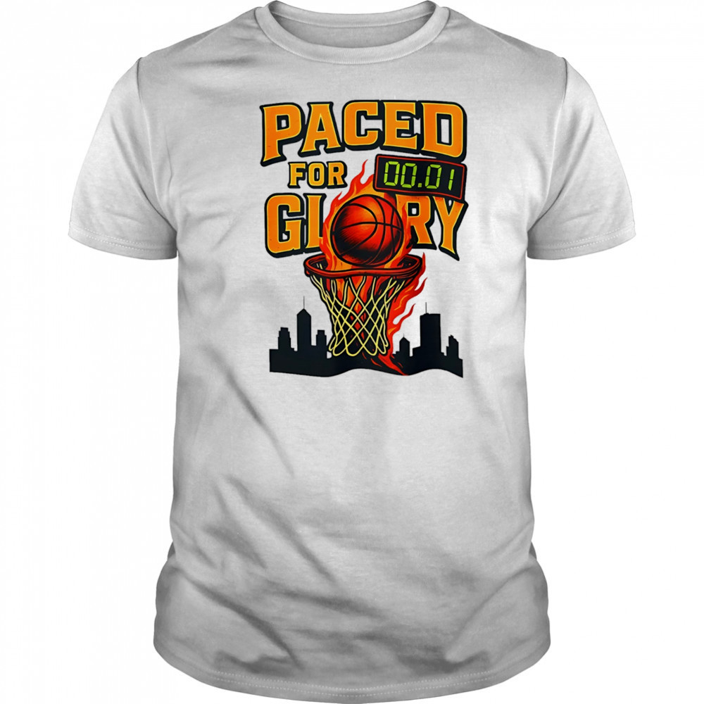 Indiana Pacers NBA Basketball fire 2025 Paced for Glory shirt