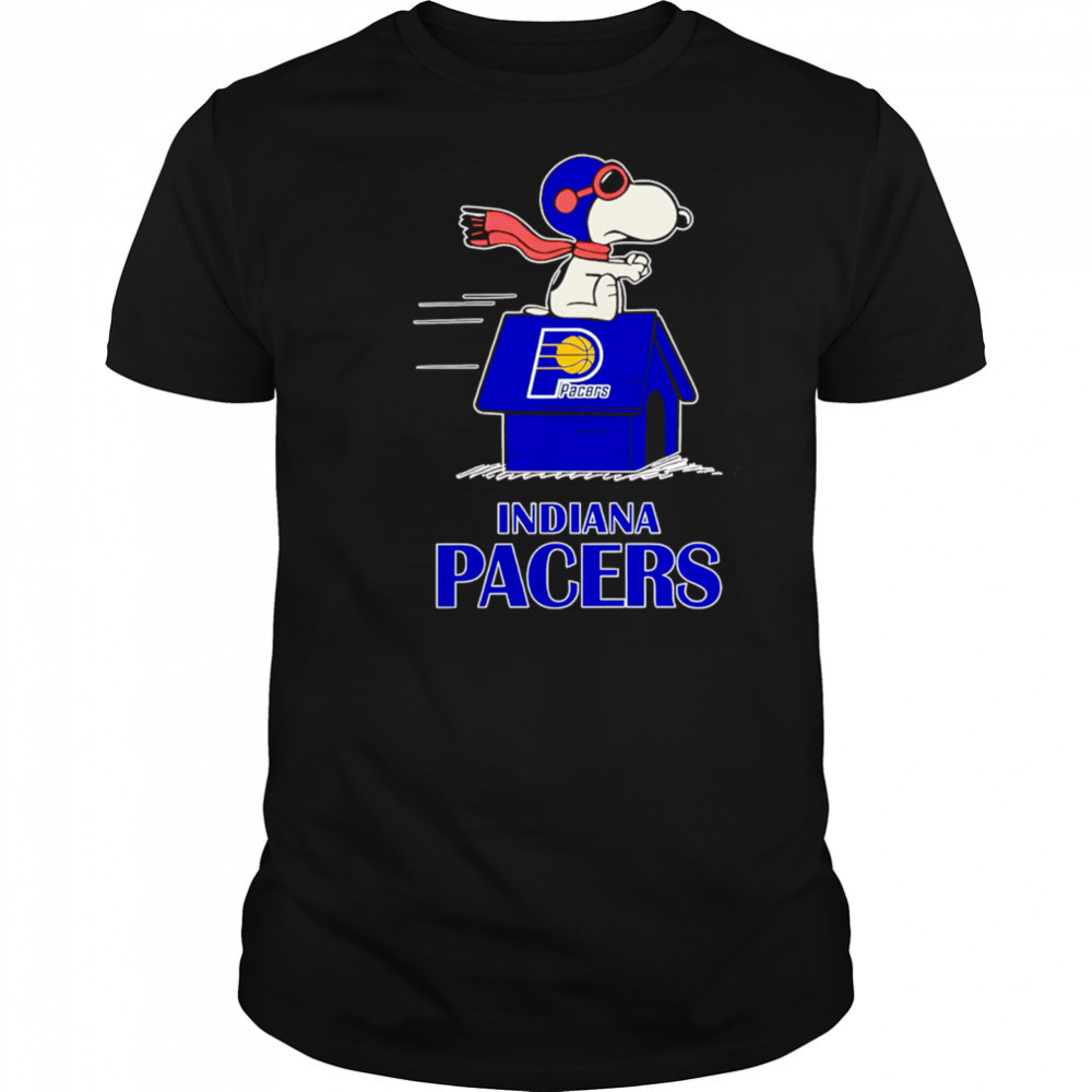 Indiana Pacers Nba Basketball Snoopy House 2025 shirt