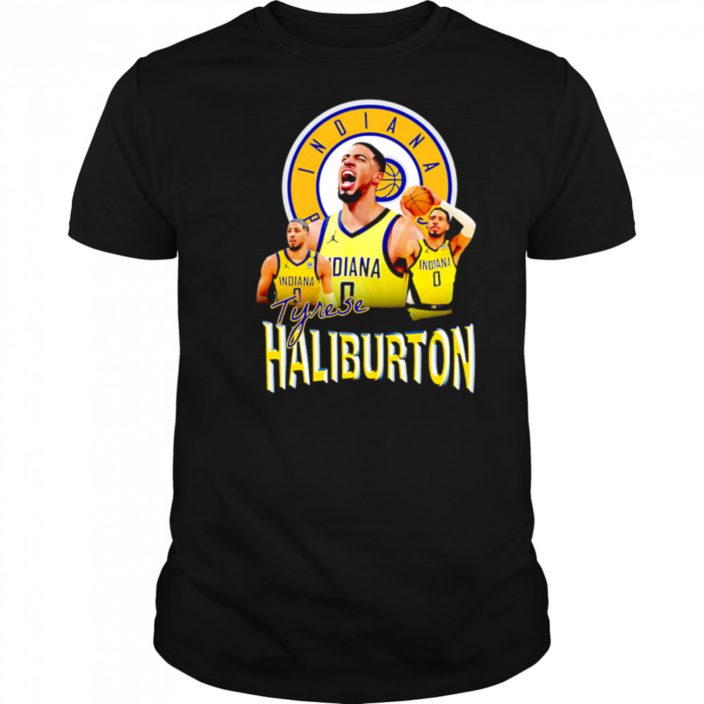Indiana Pacers Tyrese Haliburton scream Bootleg Vintage shirt