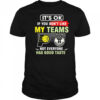 Indiana Pacers vs Milwaukee Bucks it’s ok if you don’t like my teams not everyone has good taste shirt