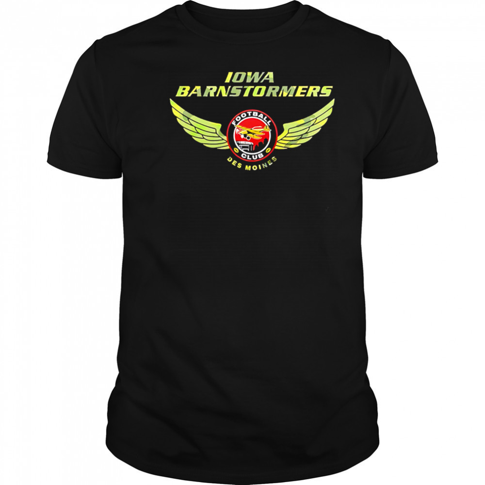 Iowa Barnstormers 2025 Military Appreciation logo shirt