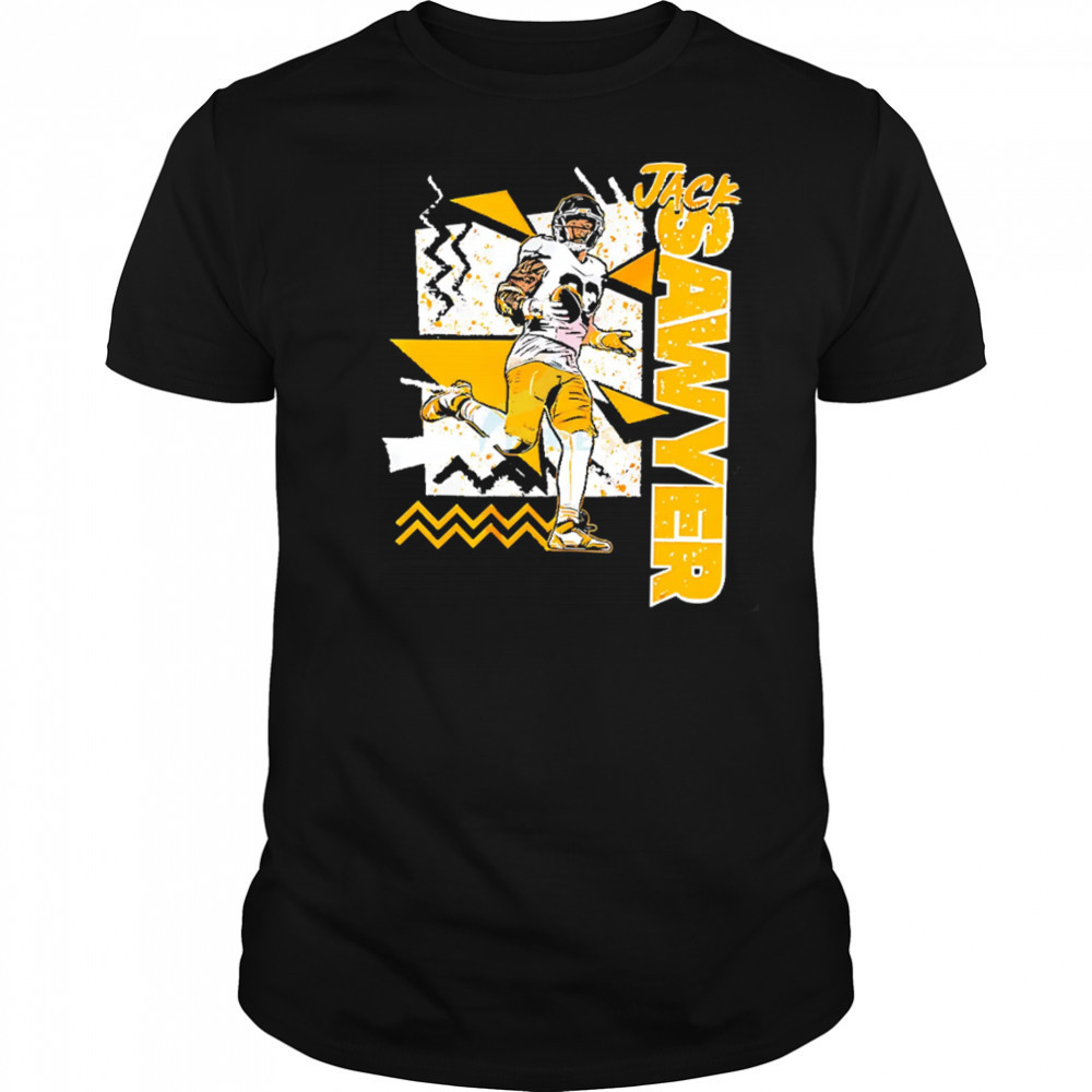 Jack Sawyer Pittsburgh Steelers Football vintage 90s shirt