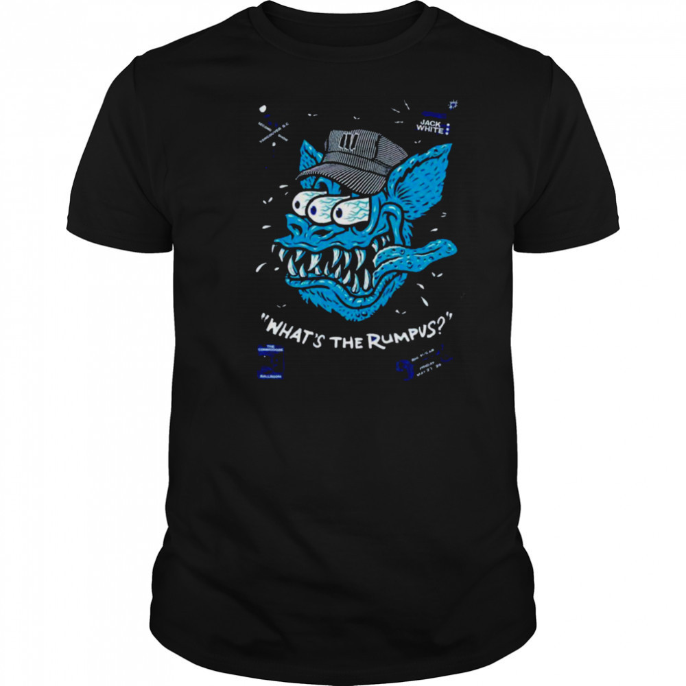 Jack White What’s The Rumpus In Vancouver At The Commodore Ballroom On May 23 2025 T shirts