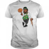 Jaylen Brown Boston Celtics NBA Basketball mascots cartoon shirt