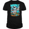 Jaylen Waddle Miami Dolphins NFL Planet Euphoria Art 2025 t-shirt