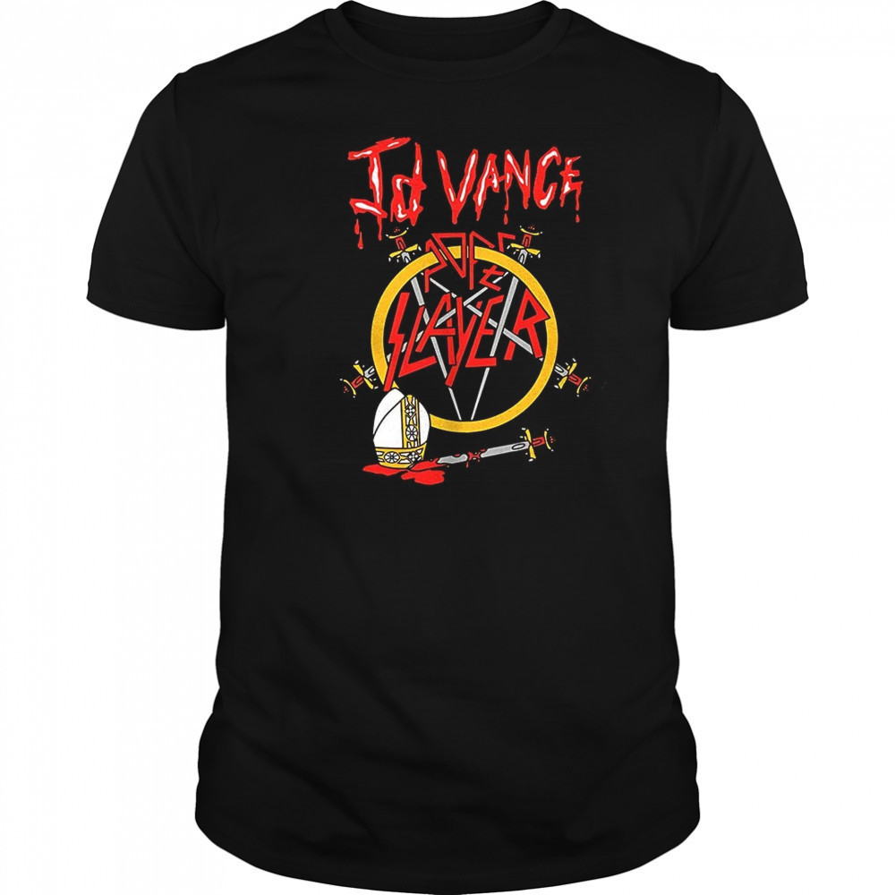 JD Vance Pope band shirt