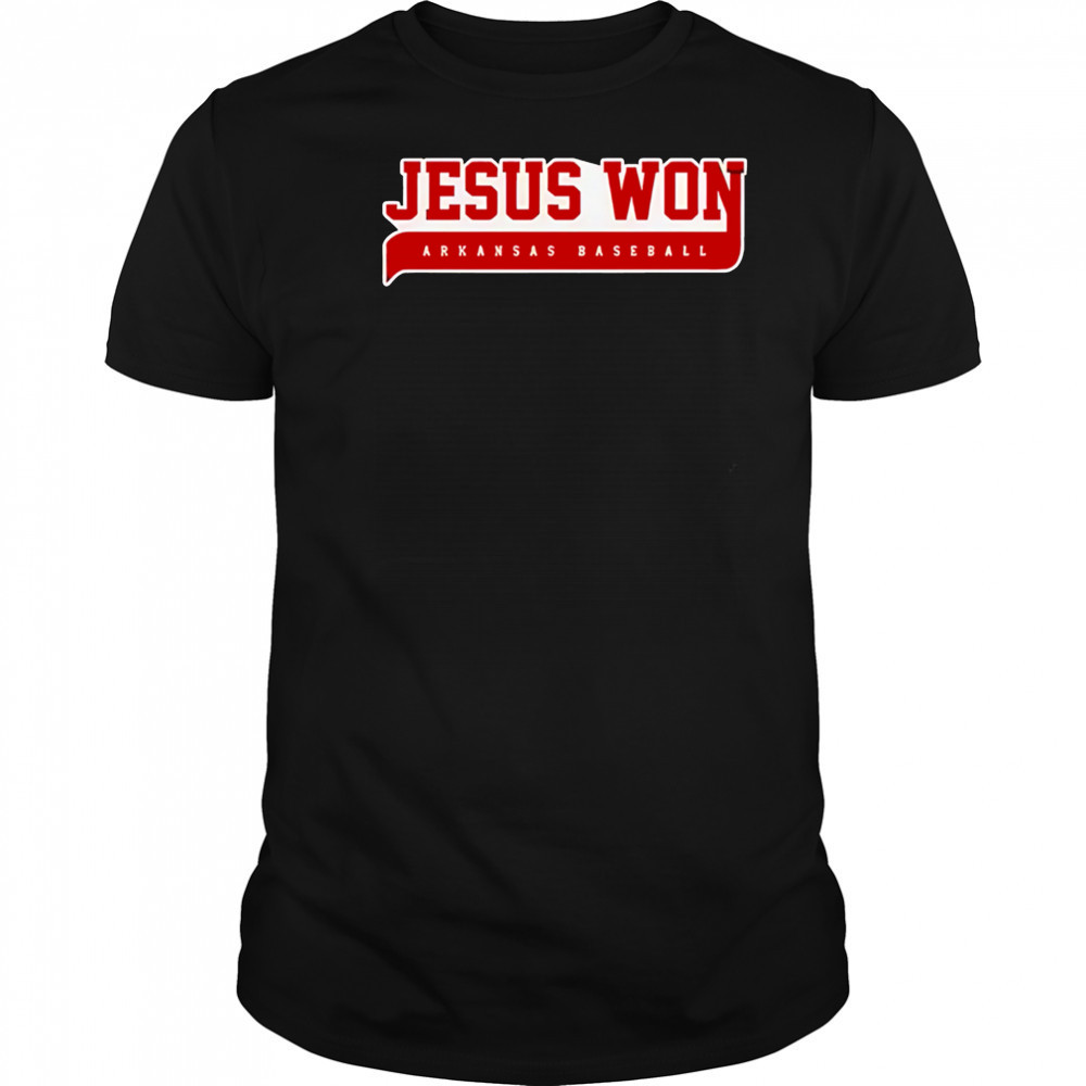 Jesus Won Arkansas Razorbacks 2025 Special shirt