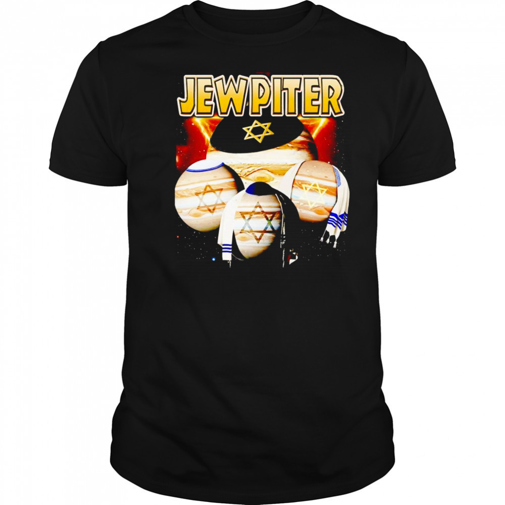 Jewpiter Jewish Themed Jupiter shirt