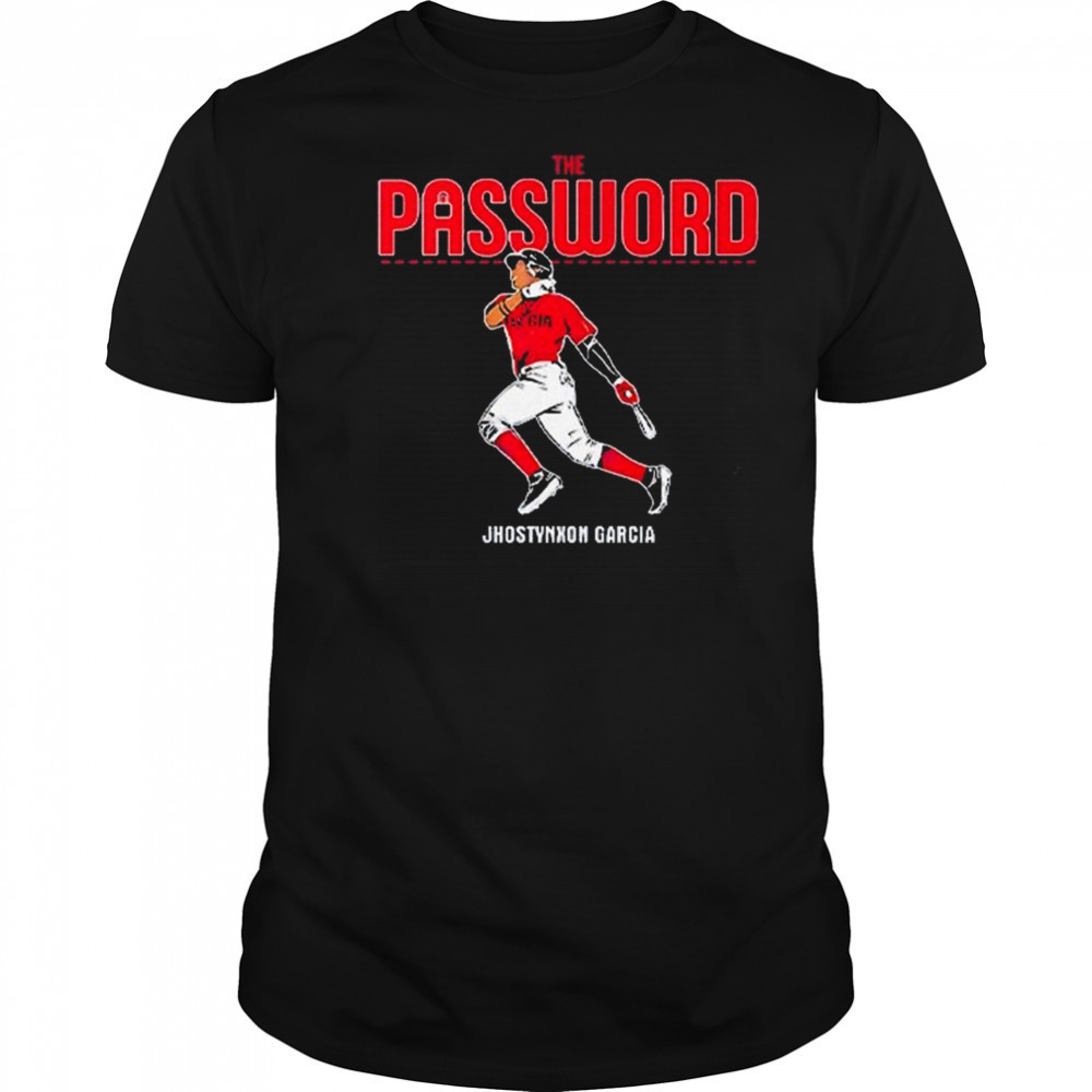 Jhostynxon Garcia The Password Boston Red Sox Shirt