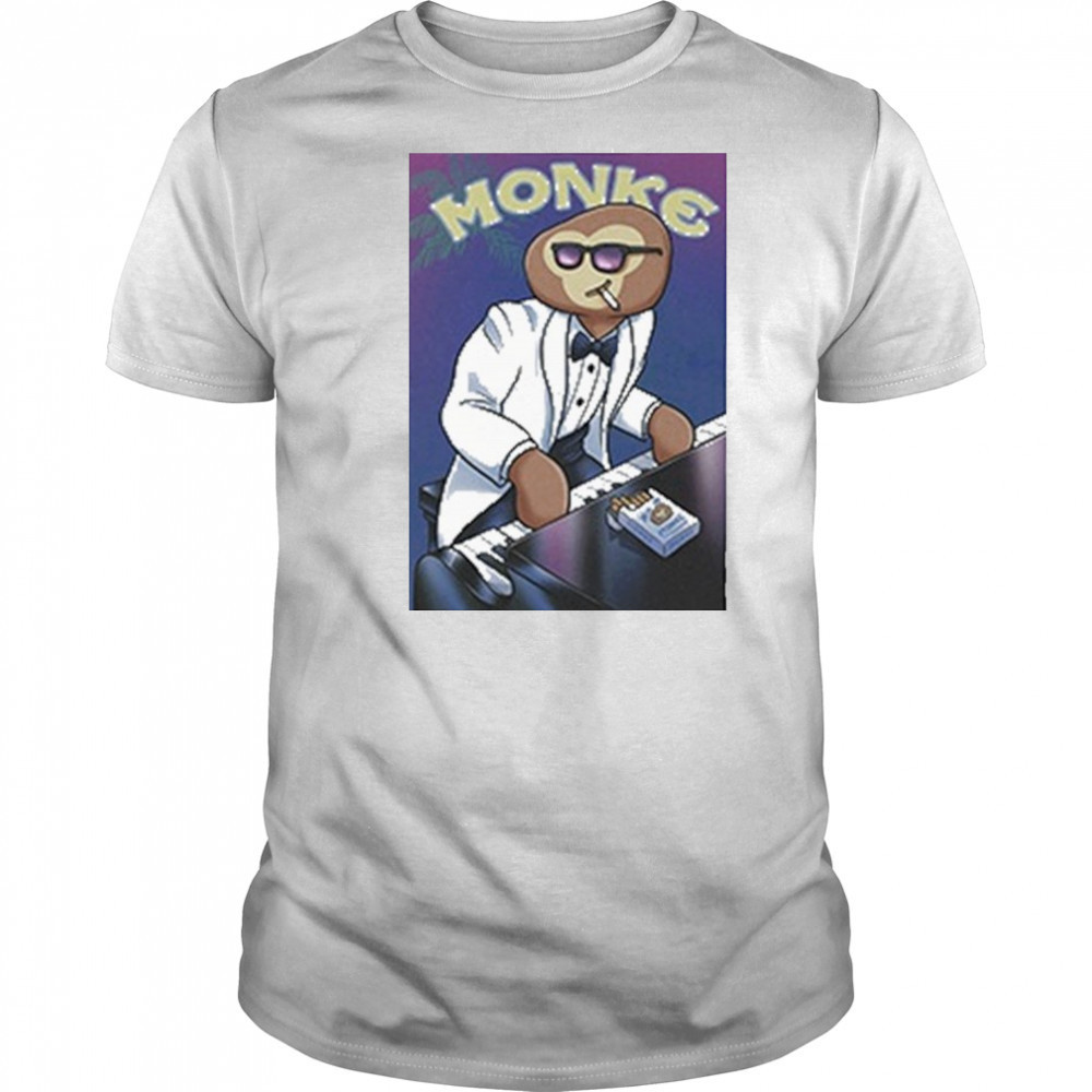 Joe Monke Cigarettes Piano T-shirt