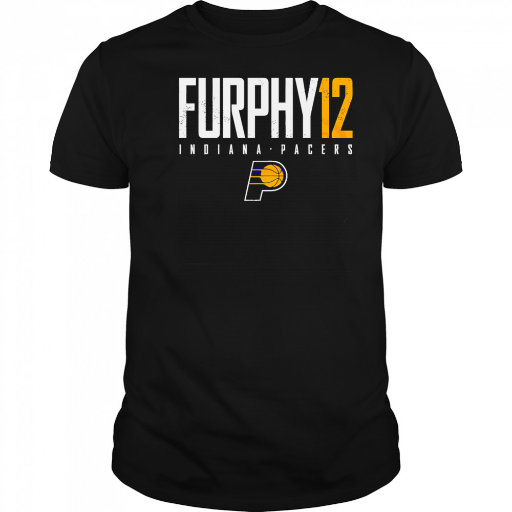 Johnny Furphy 12 Indiana Pacers Basketball Elite shirt