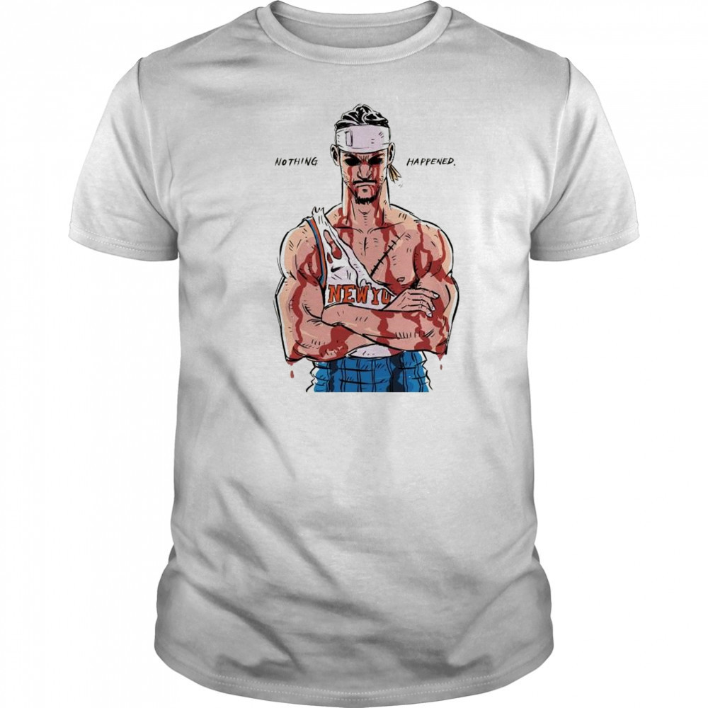Josh Hart – Zoro New York Knicks Basketball Nothing happened t-shirt