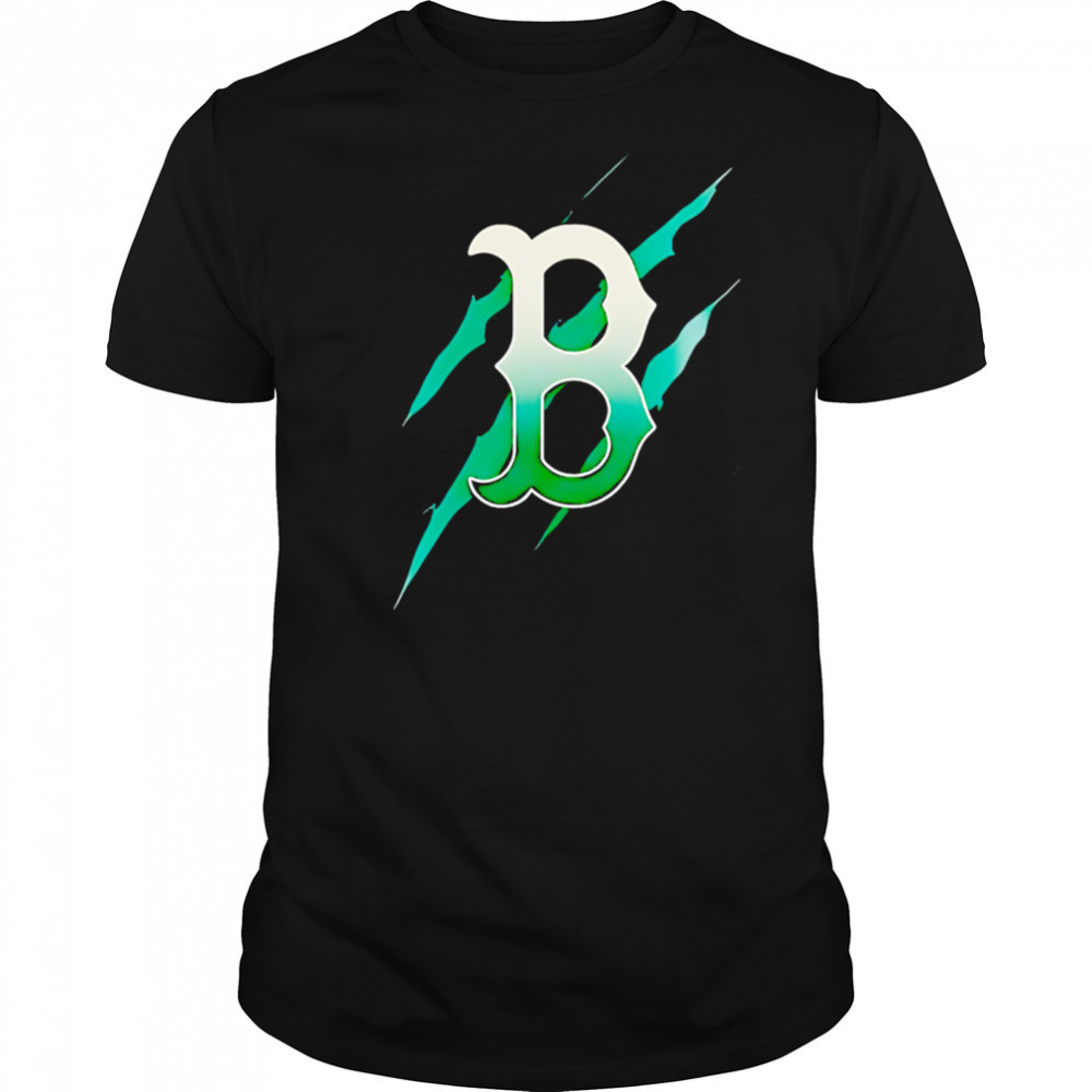 Jurassic World Rebirth Boston Red Sox logo shirt