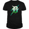 Jurassic World Rebirth Detroit Tigers logo shirt