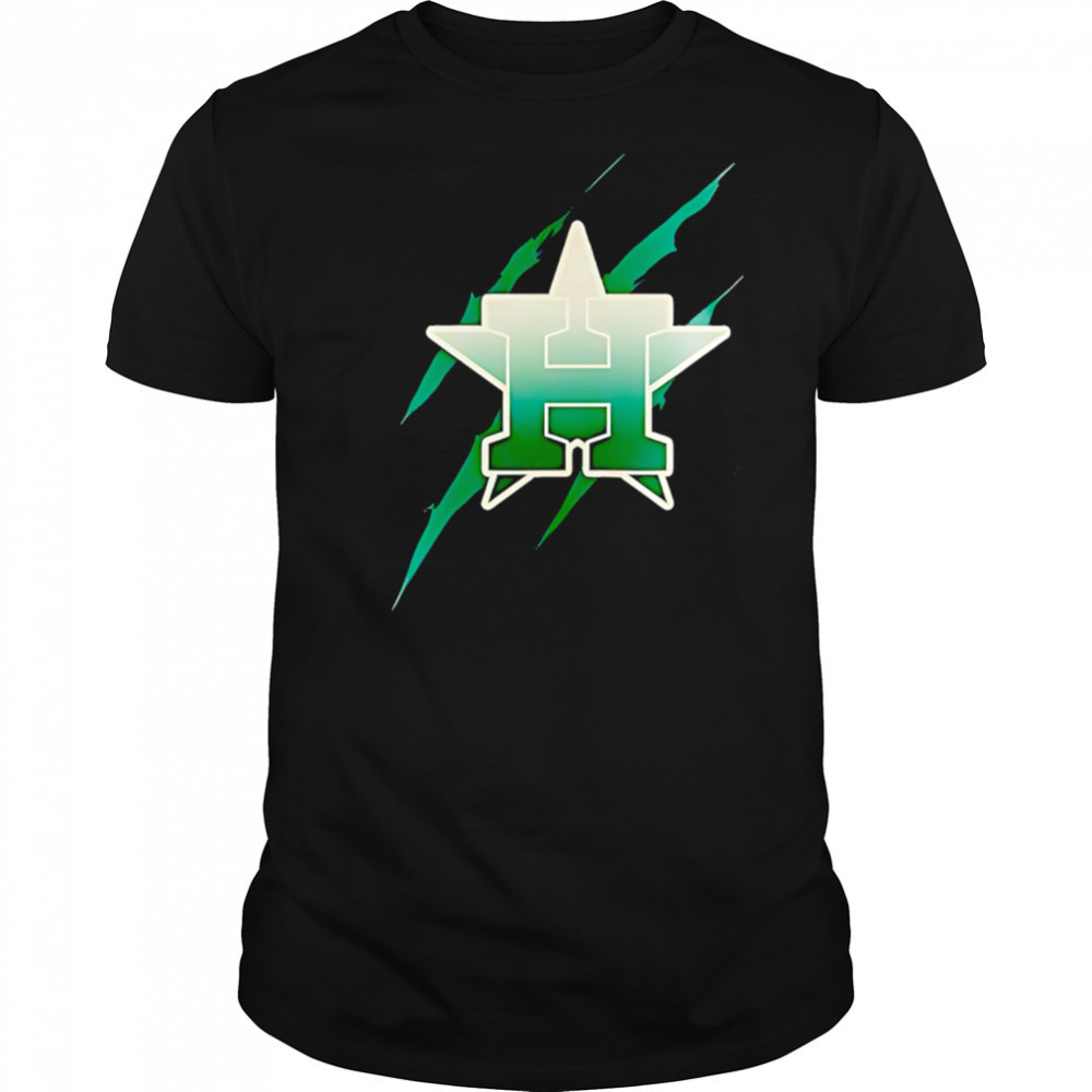 Jurassic World Rebirth Houston Astros logo shirt