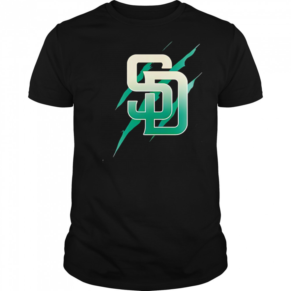 Jurassic World Rebirth San Diego Padres logo shirt