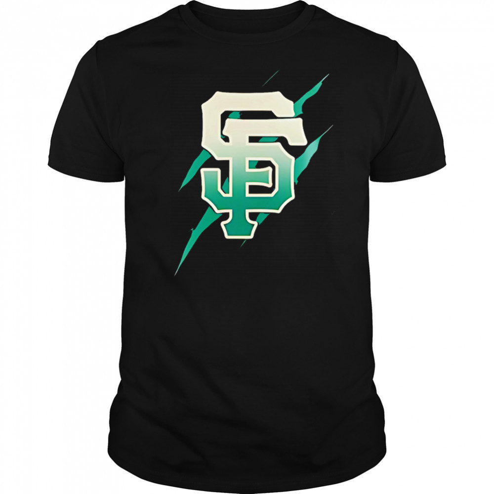 Jurassic World Rebirth San Francisco Giants logo shirt