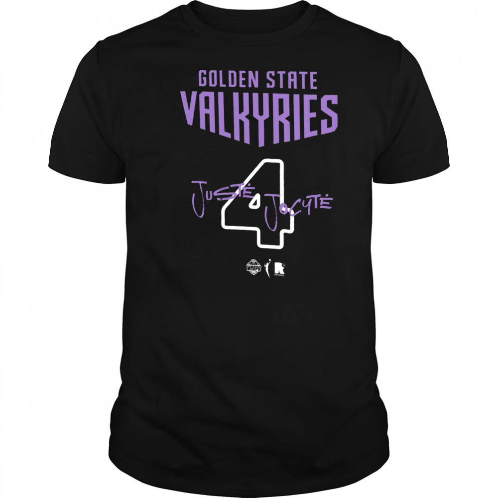 Justė Jocytė Golden State Valkyries round21 Unisex Name & Number T Shirt