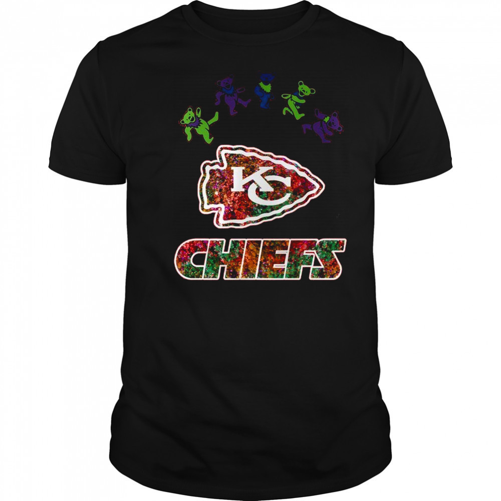 Kansas City Chiefs Grateful Dead Night 60th Anniversary 2025 Shirt