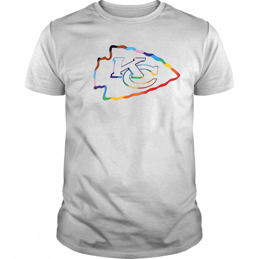 Kansas City Chiefs Logo Pride T-Shirt