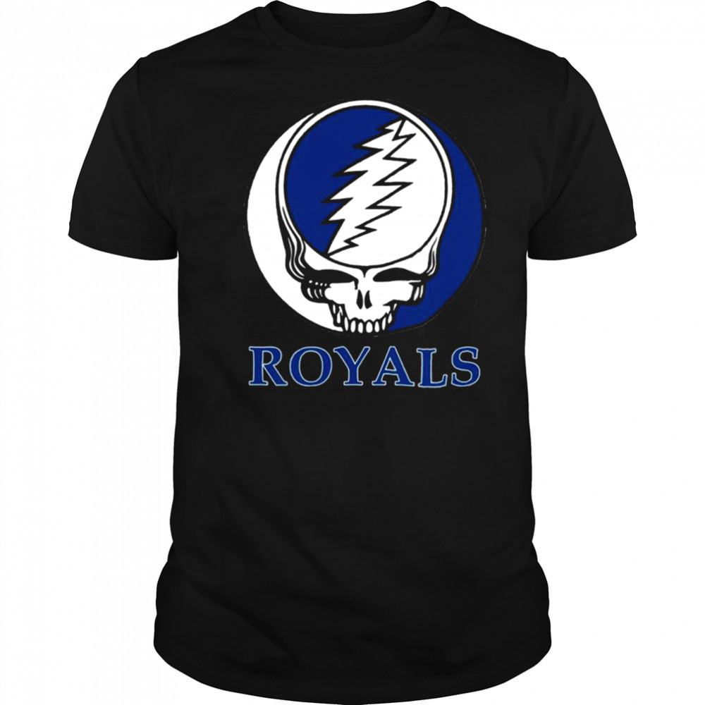 Kansas City Royals Grateful Dead logo shirt