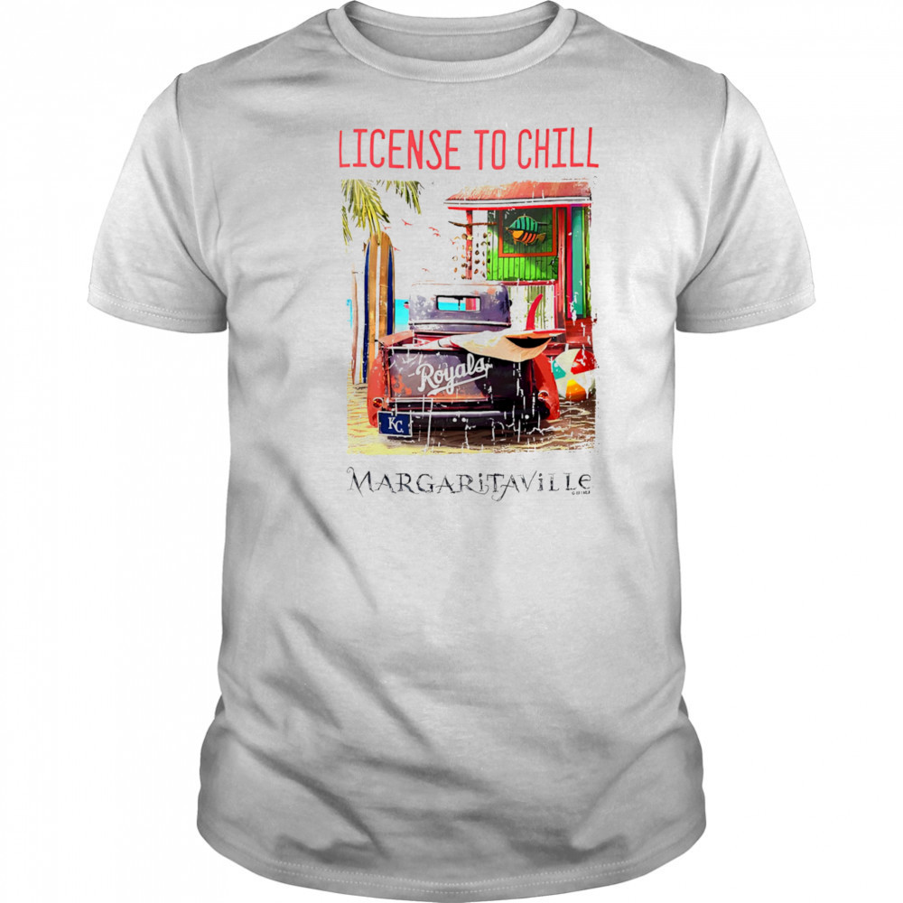 Kansas City Royals Margaritaville License to Chill shirt