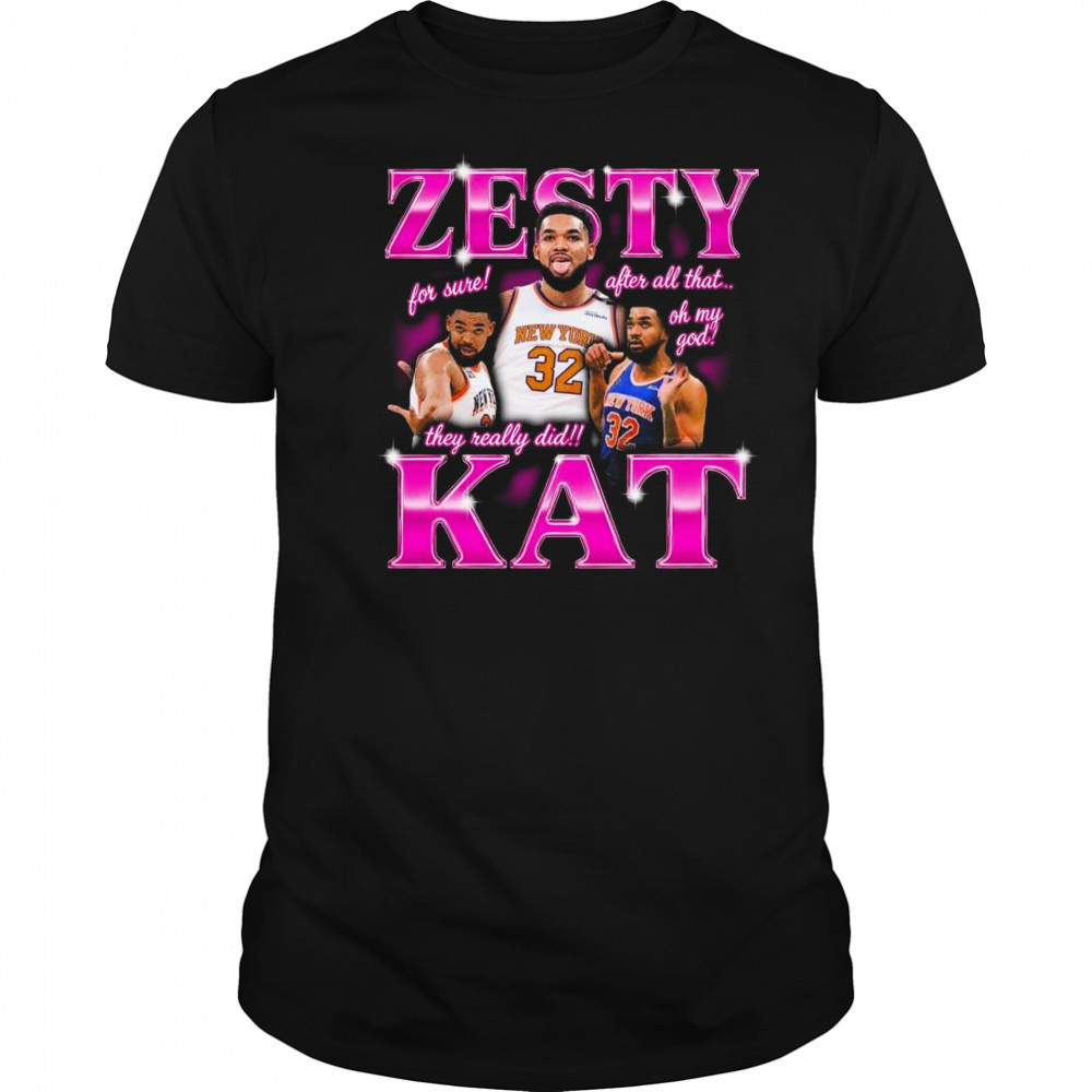 Karl Anthony Towns Zesty Kat Shirt