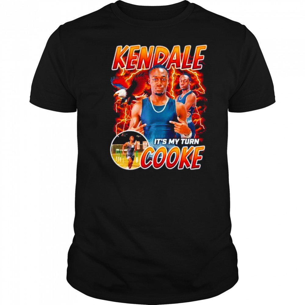 Kendale Cooke it’s my turn player collage graphic shirt