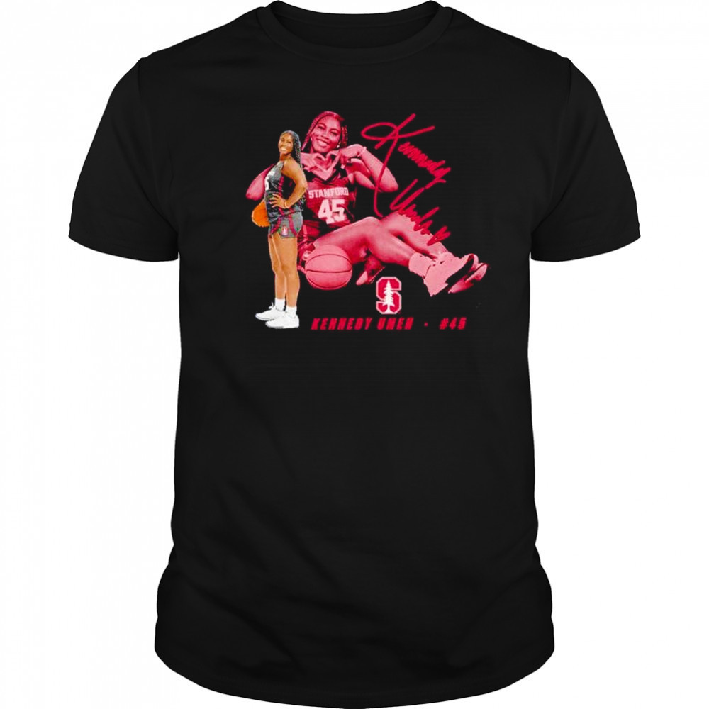 Kennedy Umeh 45 Stanford Cardinal portrait shirt