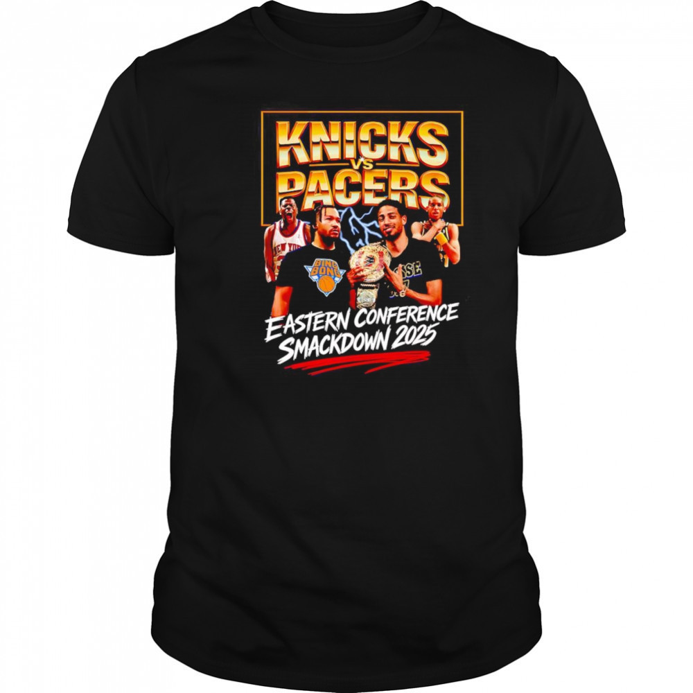 Knicks vs Pacers Eastern Conference 2025 shirt