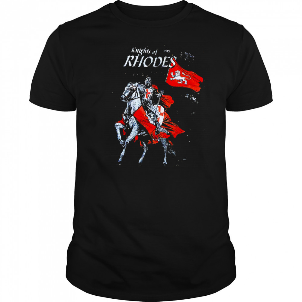 Knights Of Rhodes classic retro shirt