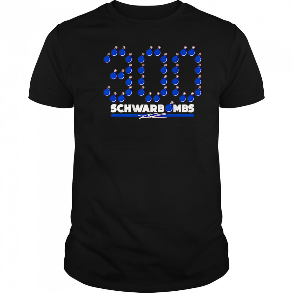 Kyle Schwarber 300 Schwarbombs shirt