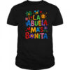 La Abuela Más Bonita Mom Cute Abuela Grandma Mother's Day shirt