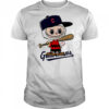 Labubu Charlie Brown Cleveland Guardians shirt