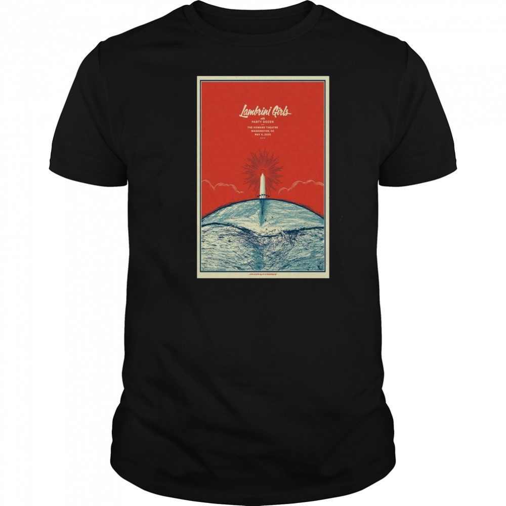 Lambrini Girls Concert Washington, D.C May 4, 2025 Shirt