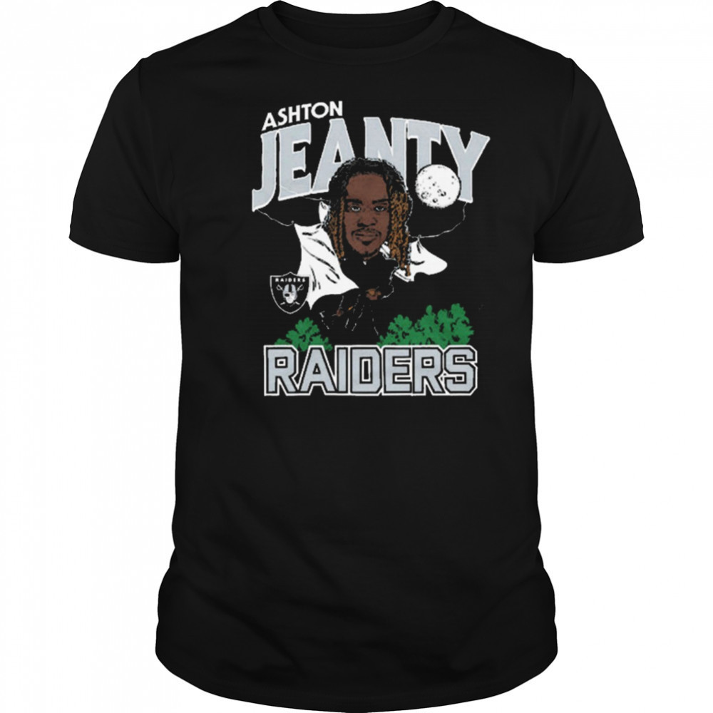 Las Vegas Raiders NFL Football Ashton Jeanty Caricature 2025 t-shirt