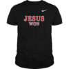 Liberty Flames Softball Praise Be To God JESUS WON shirt