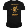Liverpool Champions 2025 YNWA retro shirt