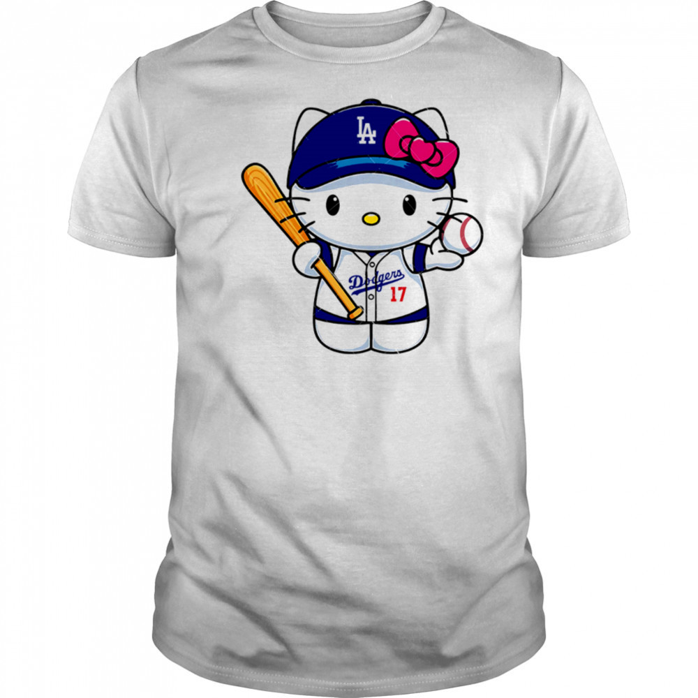 Los Angeles Dodgers Hello Kitty Hello Kitty Baseball shirt