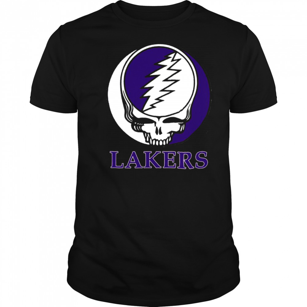Los Angeles Lakers Grateful Dead logo shirt