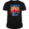 Luffy One Piece live action graphic shirt