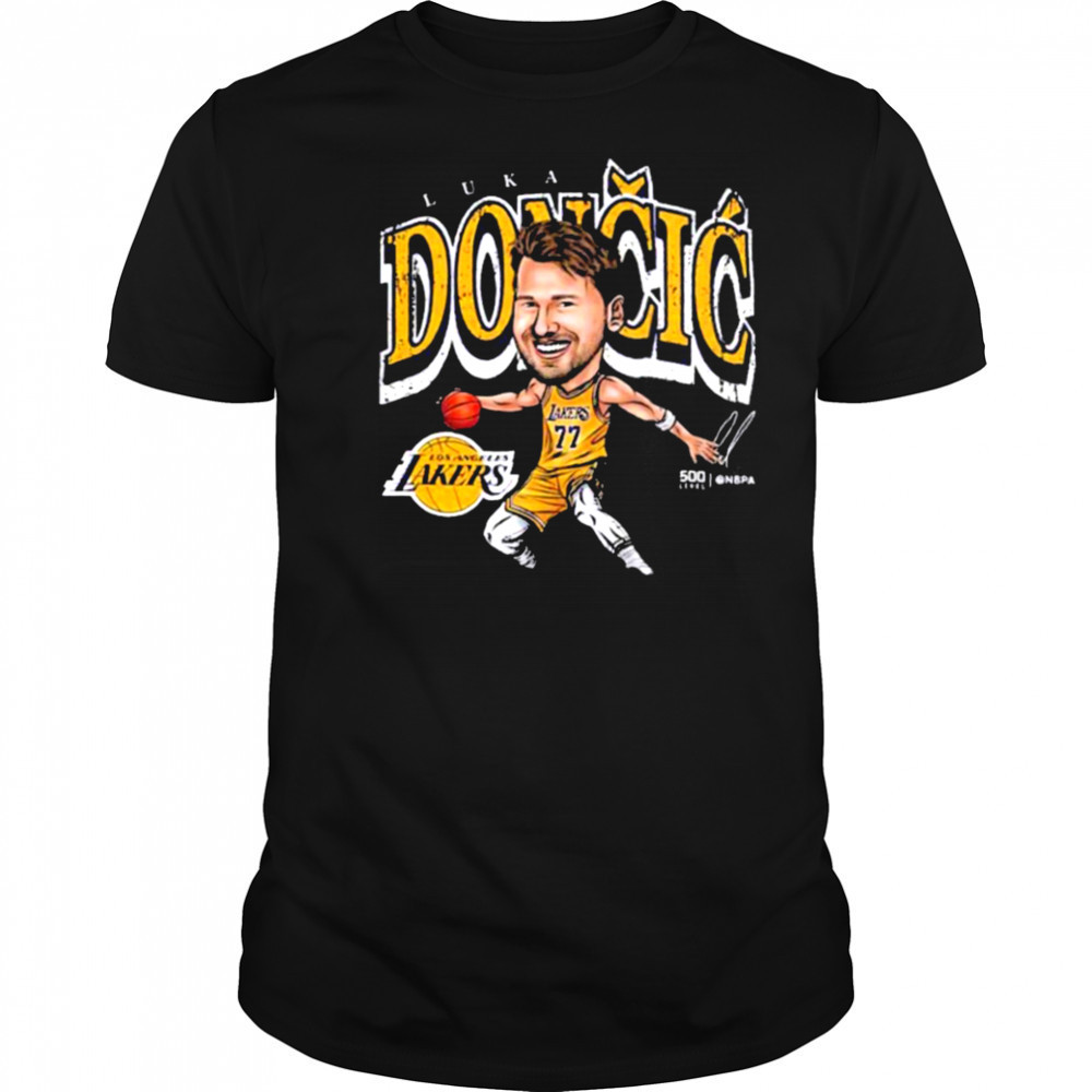Luka Doncic Los Angeles Lakers Cartoon T shirts